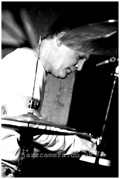 Gary Husband, drummer, keyboard player, leader of Drive