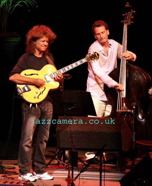 Larry Grenadier, bass, with Pat Metheny, guitar