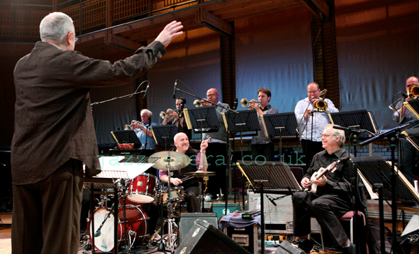 Mike Gibbs conducts his Big Band, 70th Birthday Concert, CBSO Centre, Birmingham