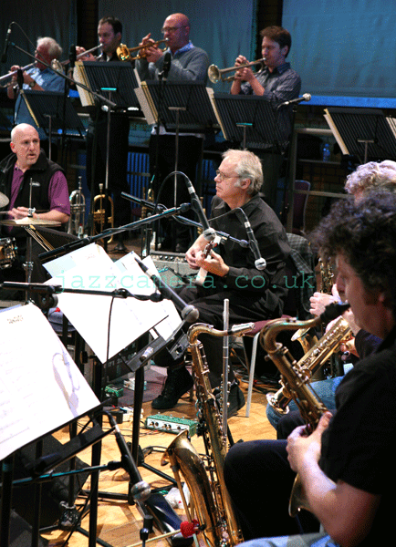 Mike Gibbs Big Band, with Adam Nussbaum, drums, and Bill Frisell, guitar